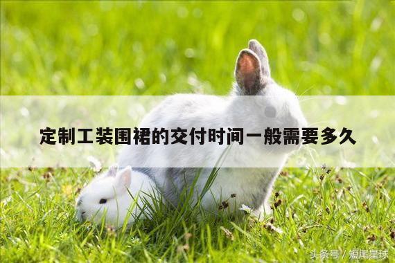 emc易倍:定制工装围裙的交付时间一般需要多久